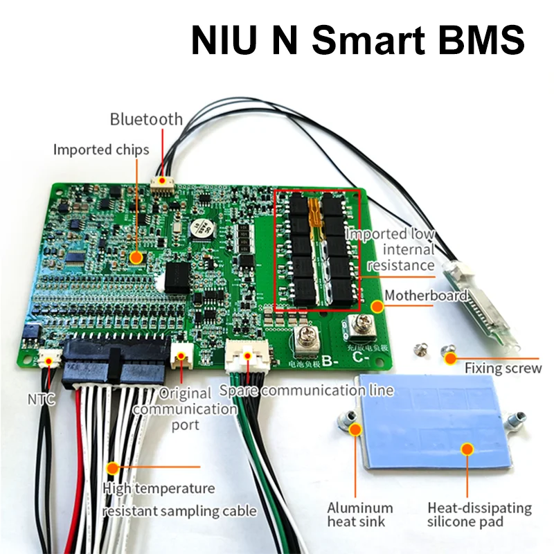 Для niu smart bms lifepo4 nqi n1s - Фотография_3