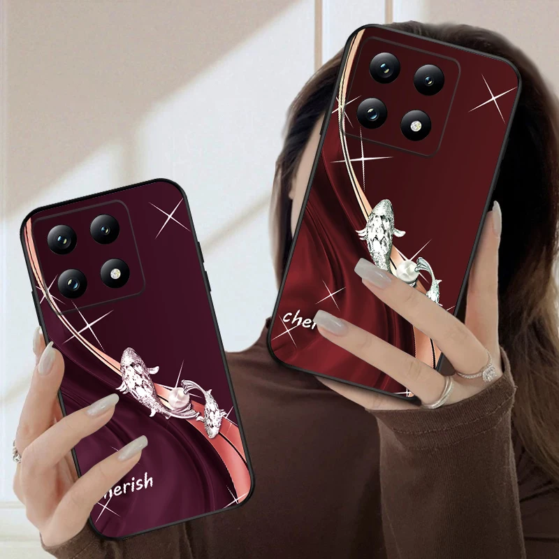 Милые серебряные рыбы для xiaomi - Фотография_3