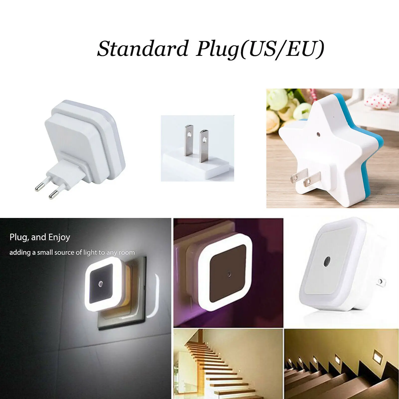 Led ночные огни мини милые звезды - Фотография_2