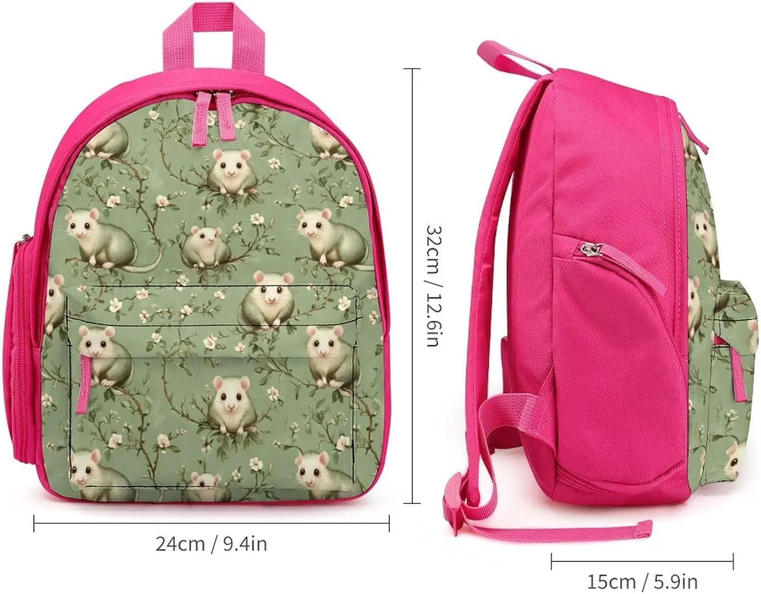 Opossums дорожный рюкзак для ноутбука - Фотография_2