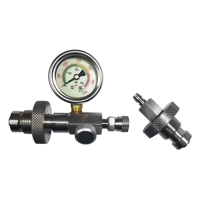Новый hpa air din dive cylinder decanting equalizing fill station - Фотография_5
