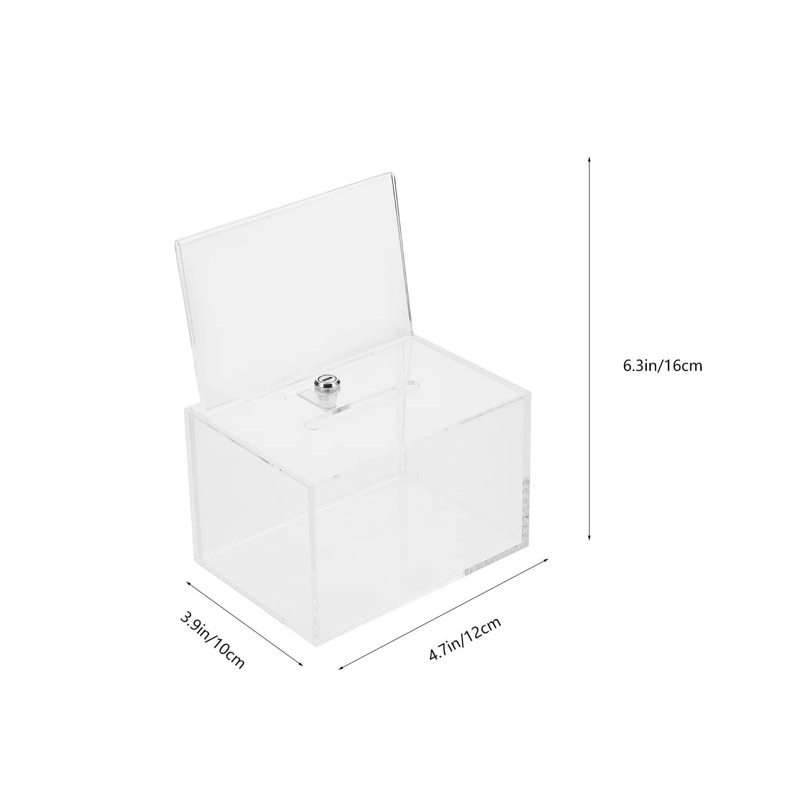 Прозрачная акриловая коробка для пожертвований - Фотография_2