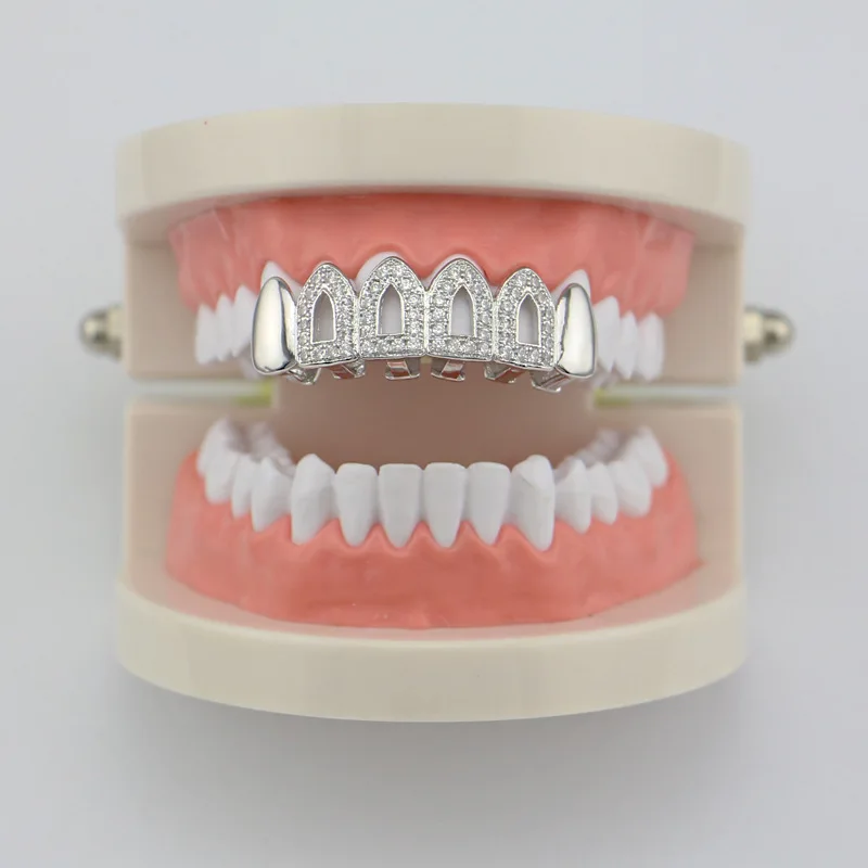 Полые зубы grillz top & bootom - Фотография_4