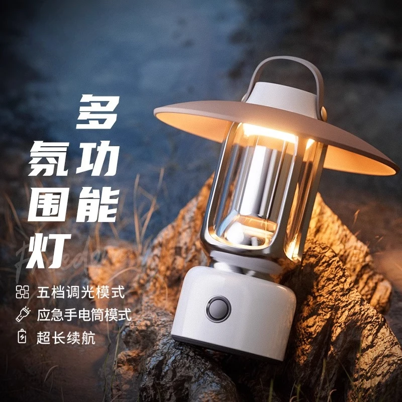 Уличный ретро-светильник для кемпинга с длительным сроком службы батареи