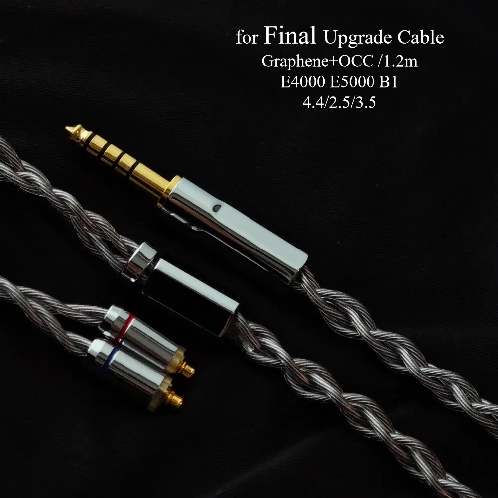 Для final audio e4000 e5000 b1 графеновый кабель для обновления 2