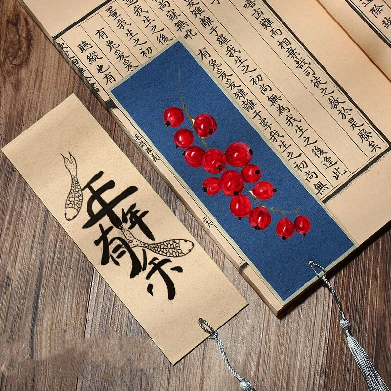 Утолщенные спелые книжные закладки xuan - Фотография_5
