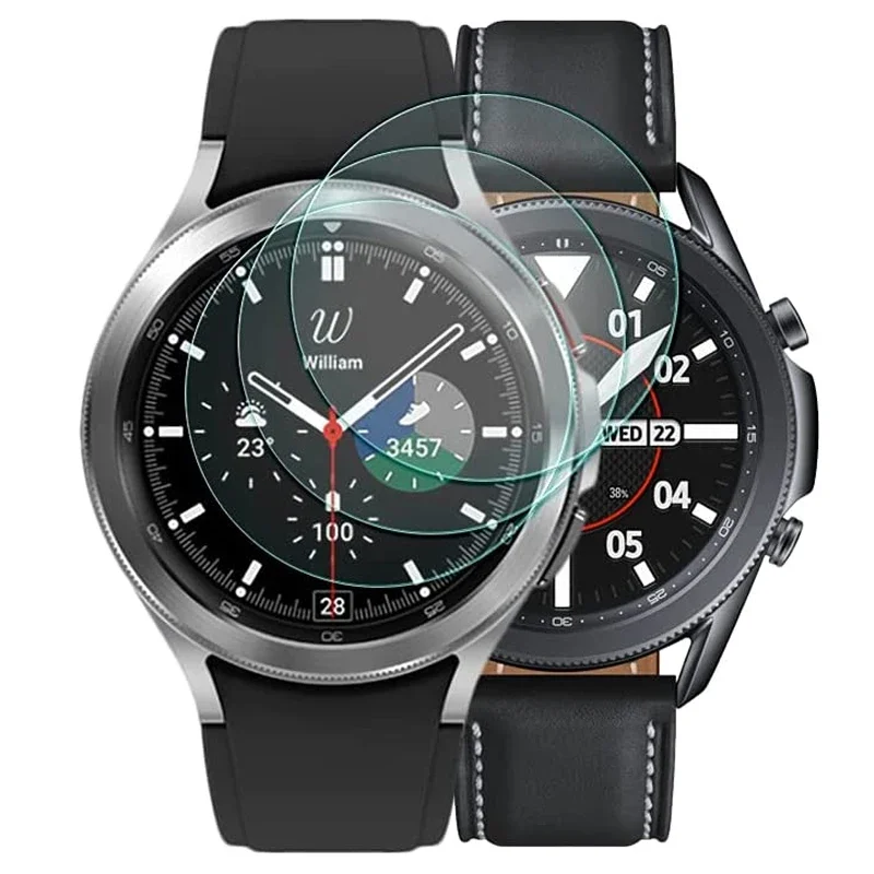 3 упаковки закаленного стекла для samsung galaxy watch 3 - Фотография_2