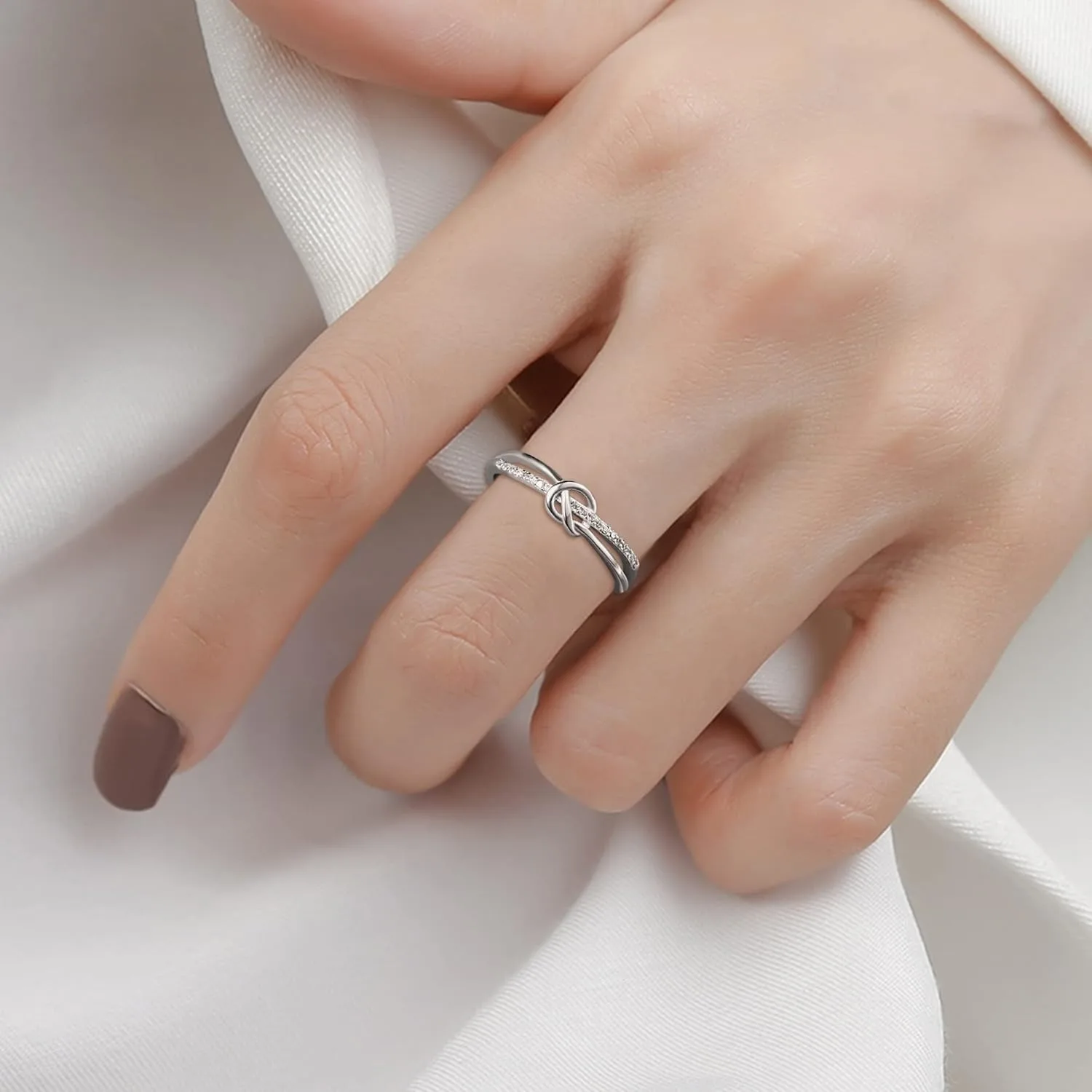 Fansilver кольцо из стерлингового серебра 925 пробы для женщин - Фотография_3