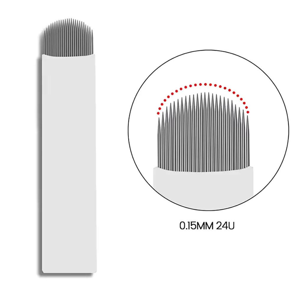 U24 игла для микроблейдинга master blades nano 0 - Фотография_5