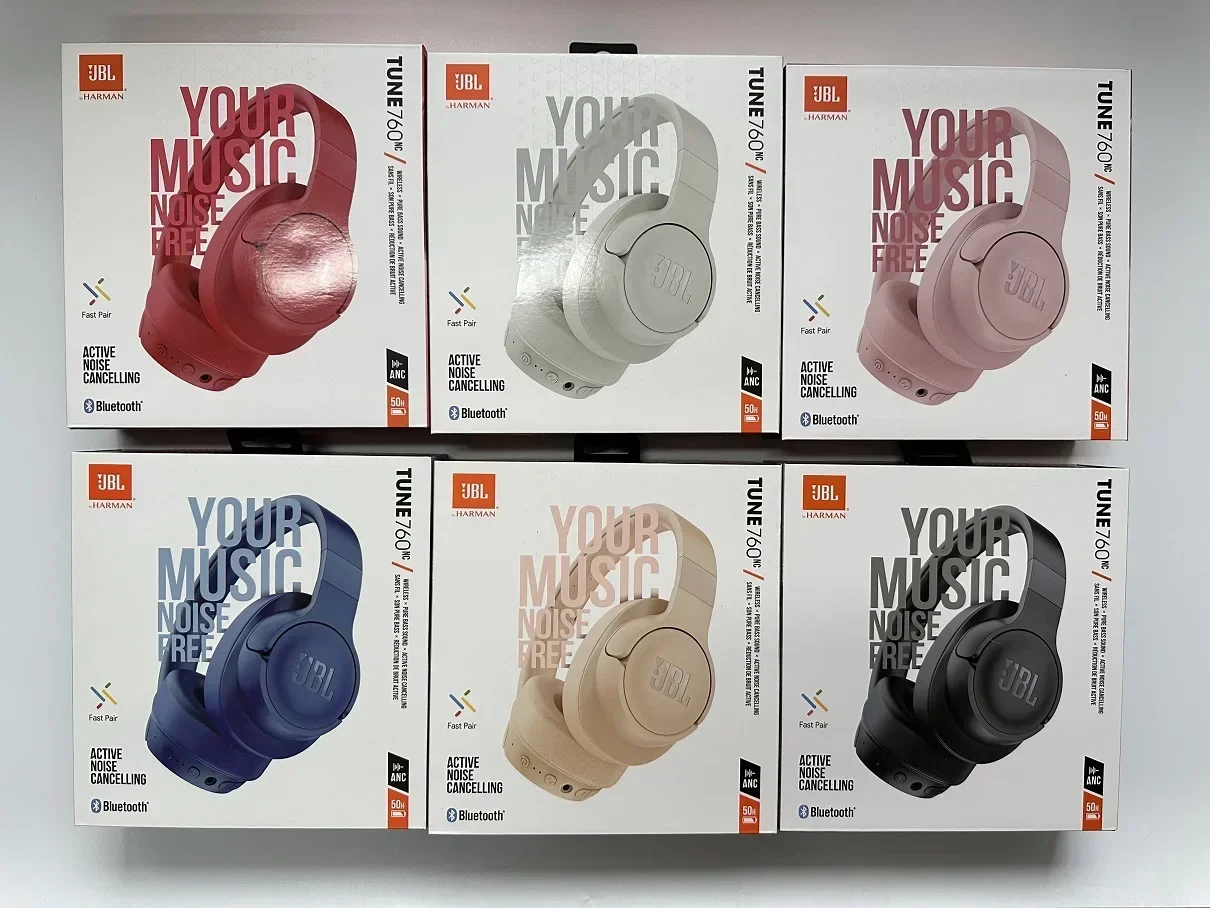 Оригинальные беспроводные bluetooth-наушники jbl tune 760nc - Фотография_2