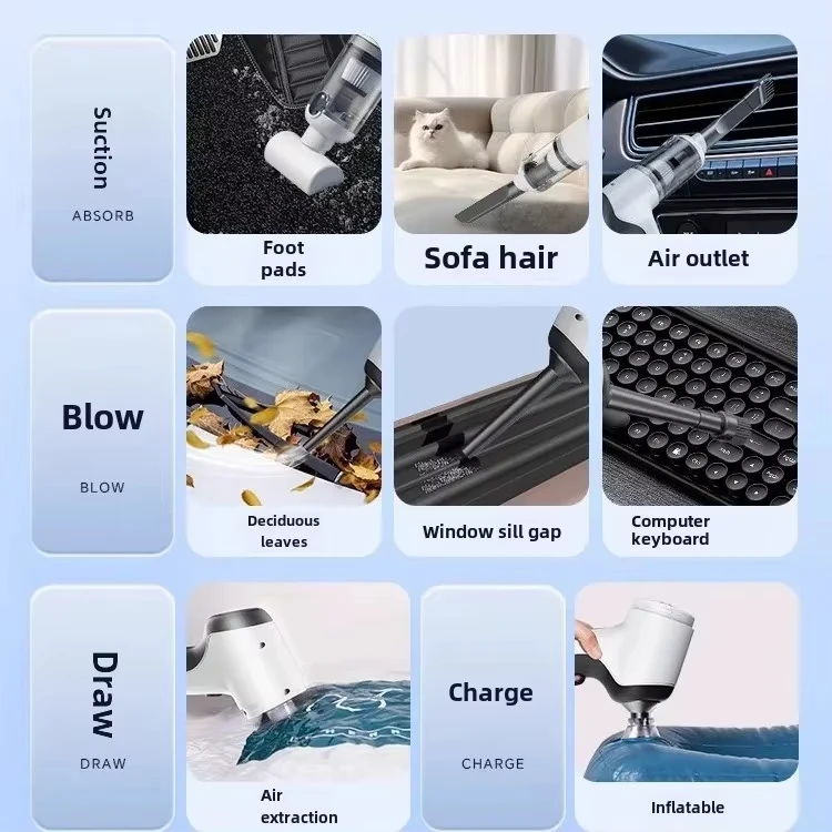 Автомобильный беспроводной пылесос midea - Фотография_4