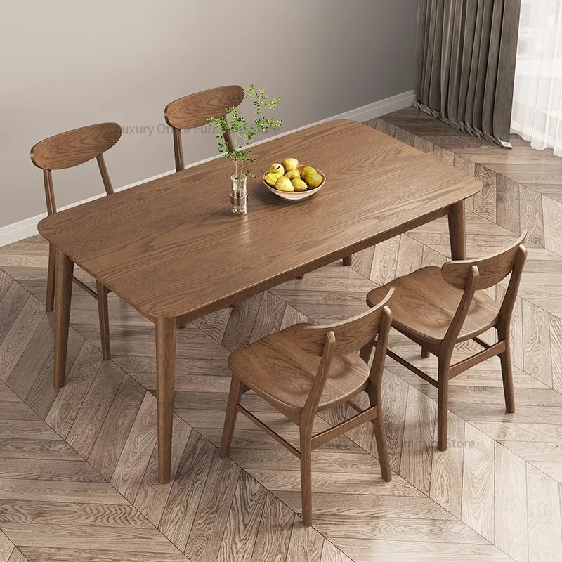 Скандинавские современные стулья для кафе из массива дерева - Фотография_4