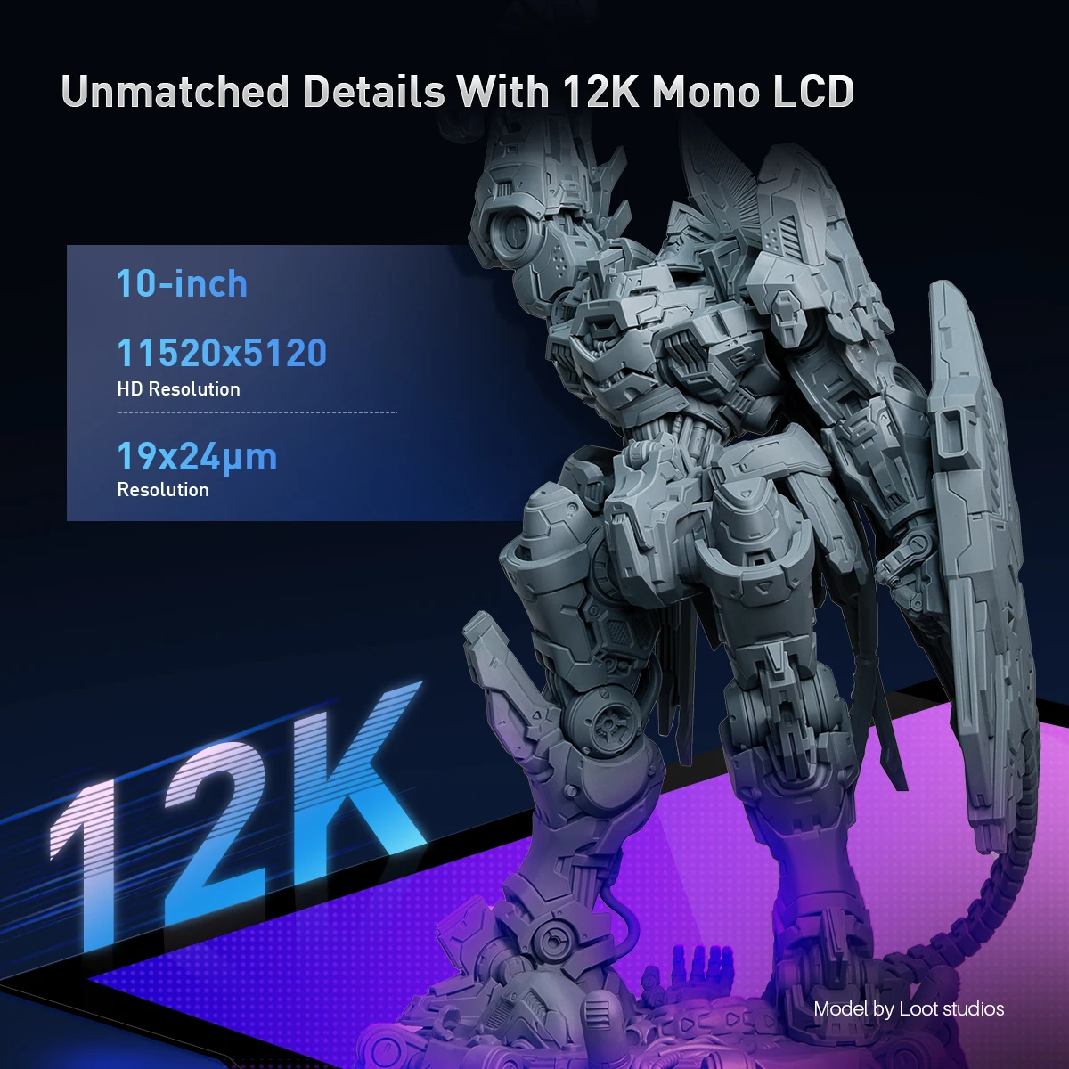 Elegoo saturn 4 ultra 12k 3d-принтер - Фотография_3