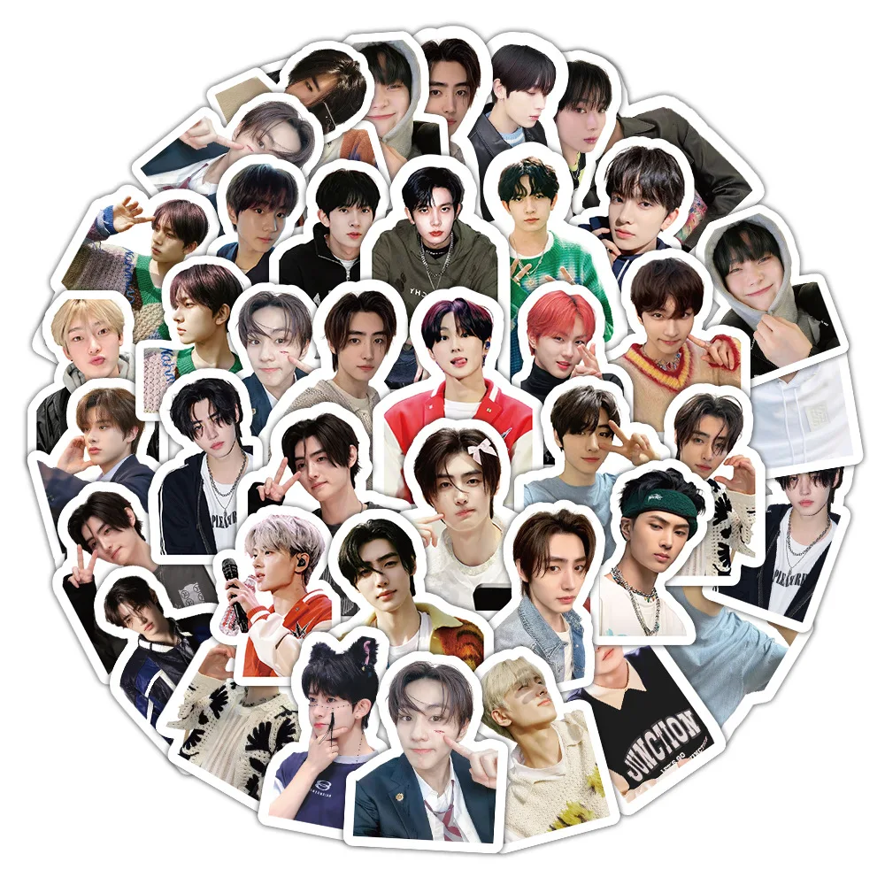 Kpop en group наклейки мультяшные