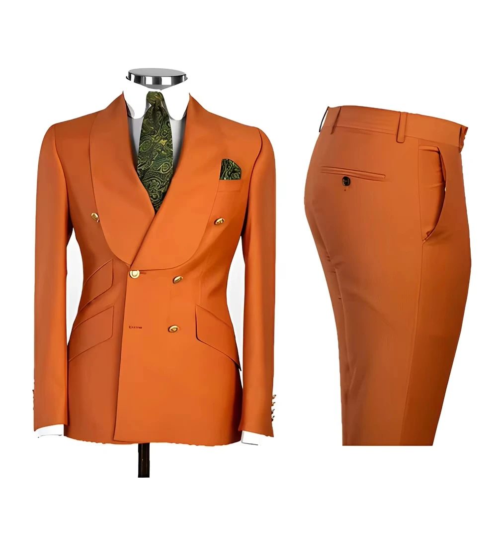 Голубые мужские костюмы шикарный - Фотография_2