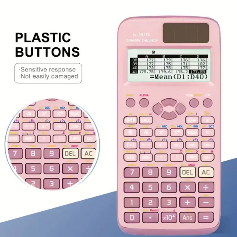 Новый научный калькулятор из абс-пластика 991ex 552f - Фотография_3