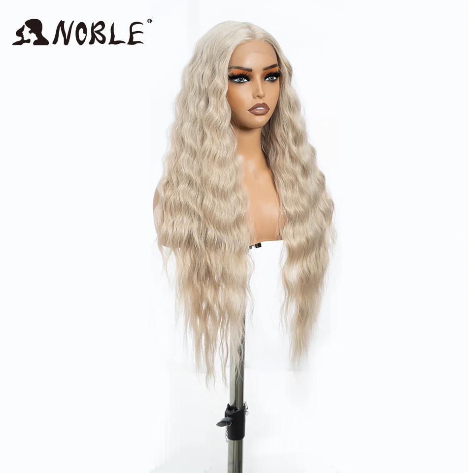 Благородный синтетический парик на сетке для косплея - Фотография_3