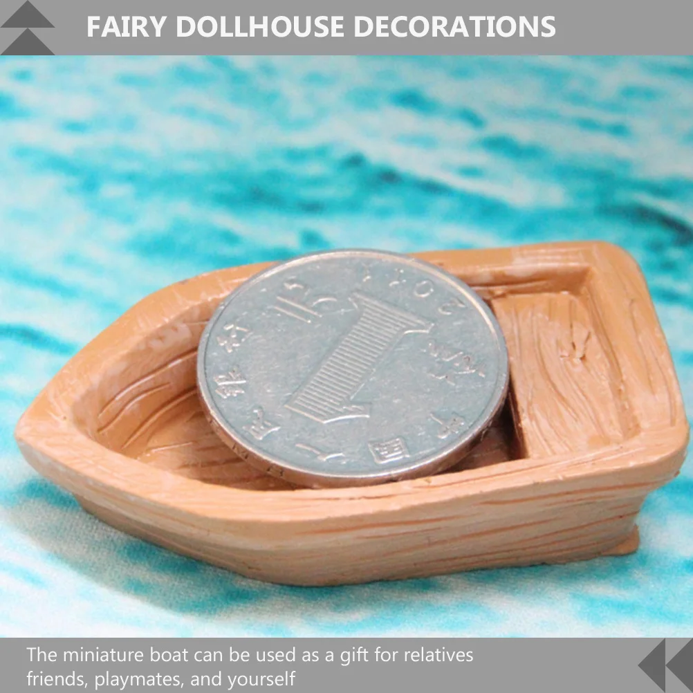 Мини-смола, нити корабля для декора кукольного домика - Фотография_5