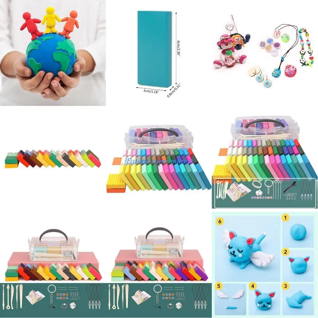 090b мягкая полимерная глина игрушка