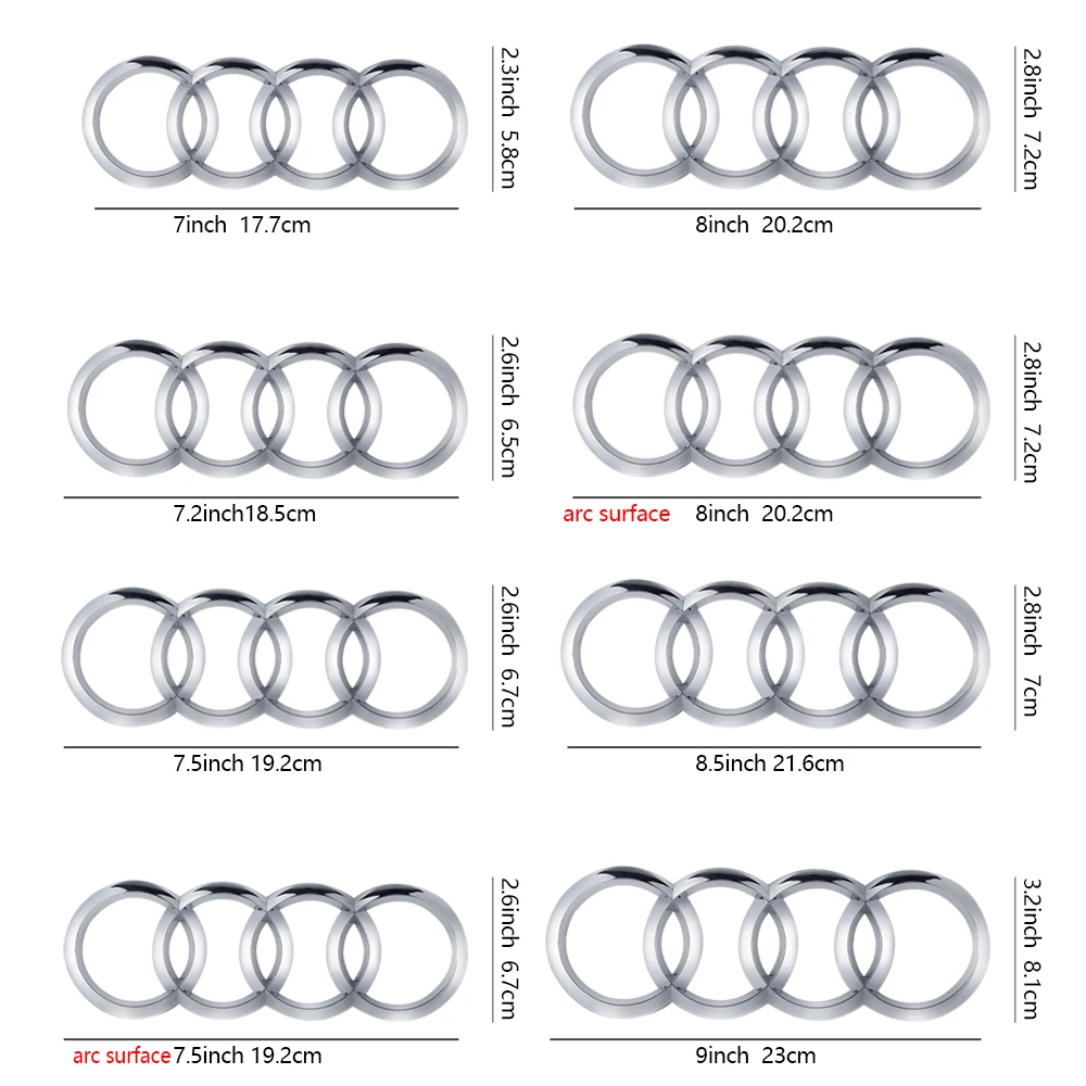 4ring 3d abs значок автомобиля - Фотография_3