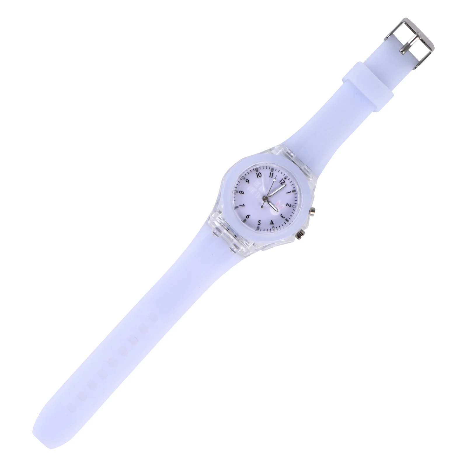 Светящиеся часы с рисунком из мультфильма и регулируемым ремешком - Фотография_6