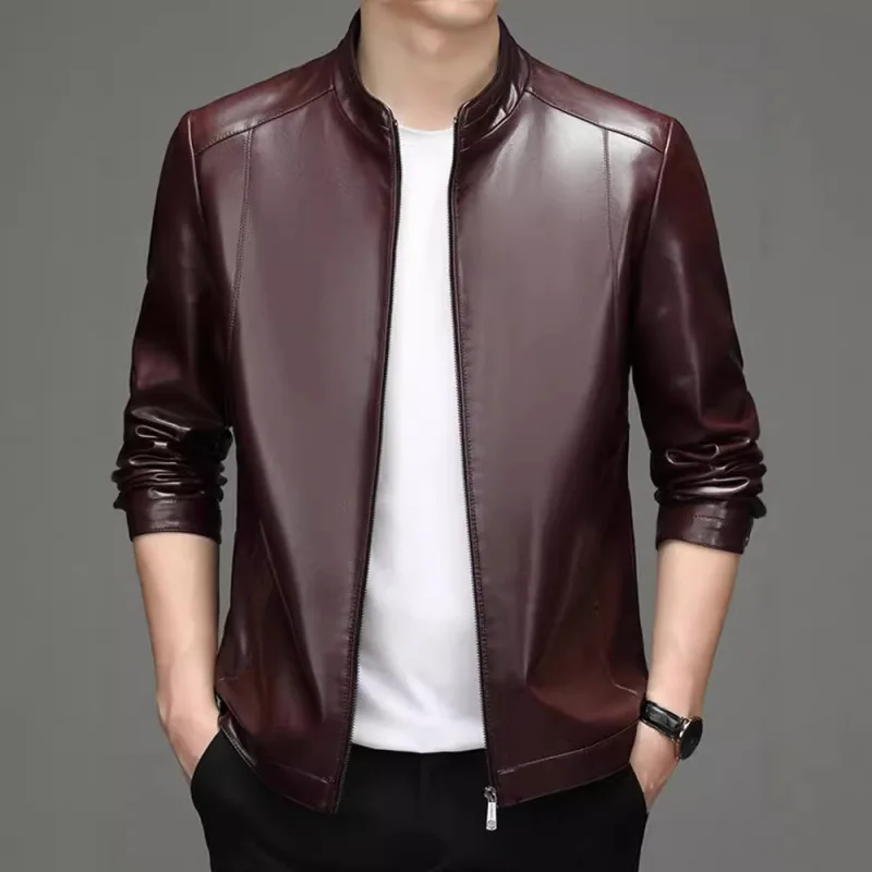 Мужская короткая куртка из овечьей - Фотография_3