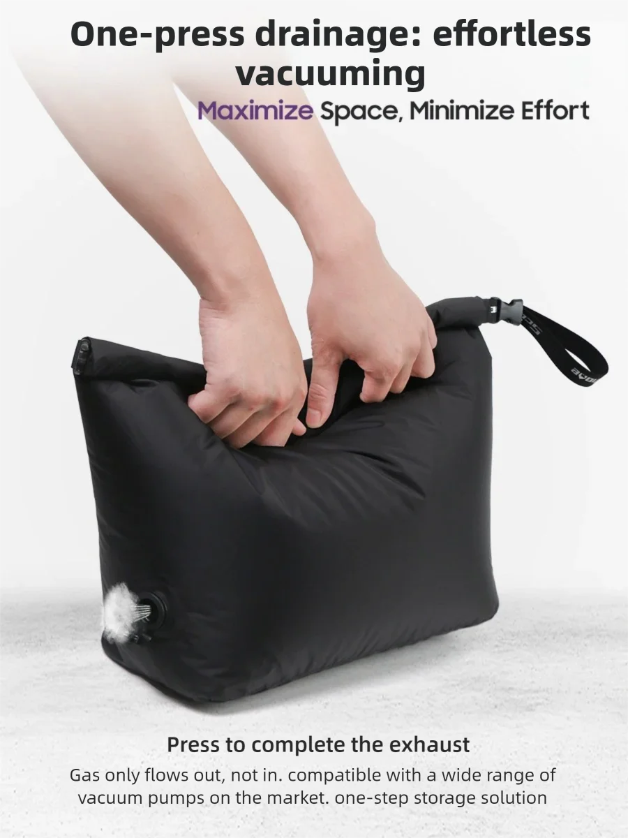 Вакуумный компрессионный мешок для багажа - Фотография_3