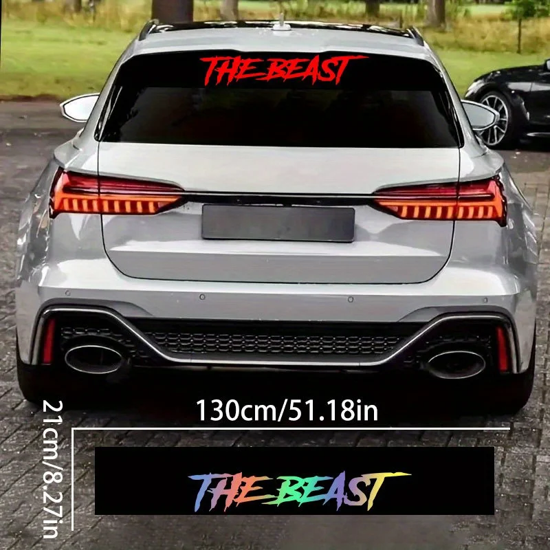 Автомобильные наклейки the beast - Фотография_2