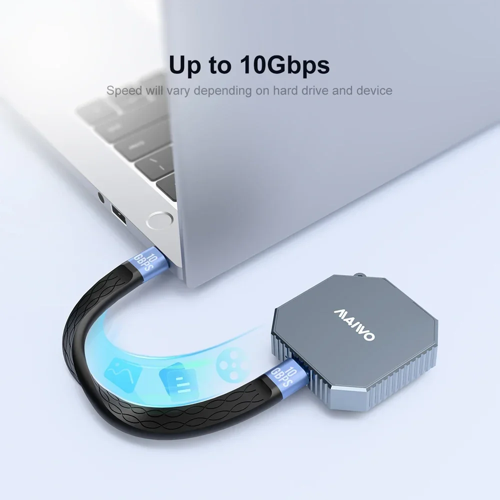 Maiwo magnetic m2 2230 nvme ssd case usb 3 - Фотография_4