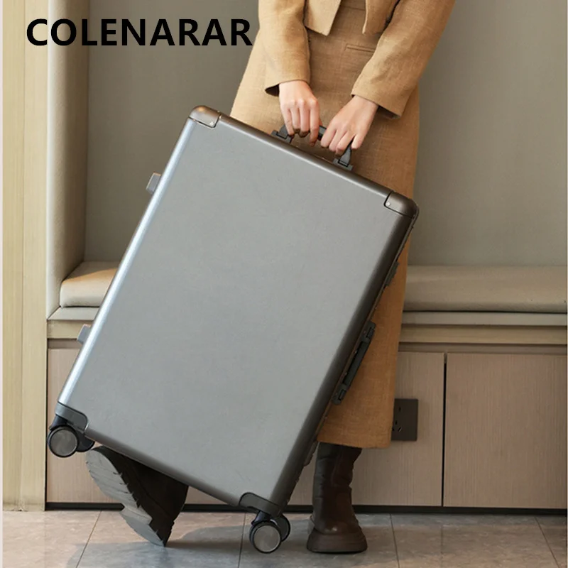 Чемодан colenara с алюминиевой рамой