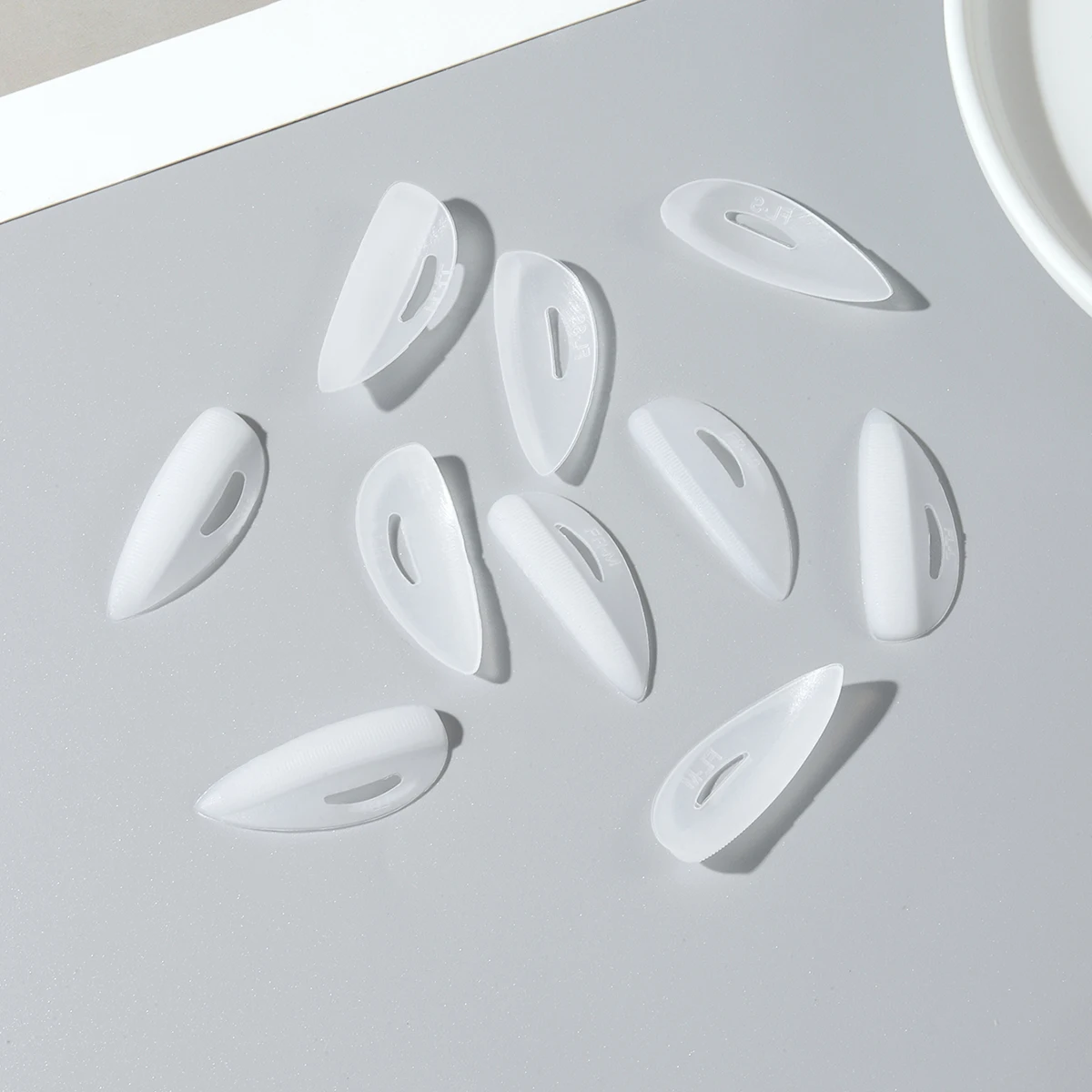 C curl, 5 пар, зеркальная подкладка для перманентного макияжа