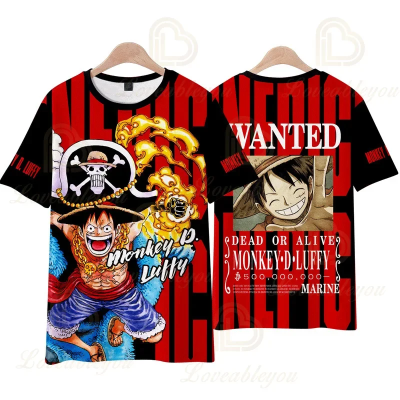 One p luffy летние футболки для - Фотография_2