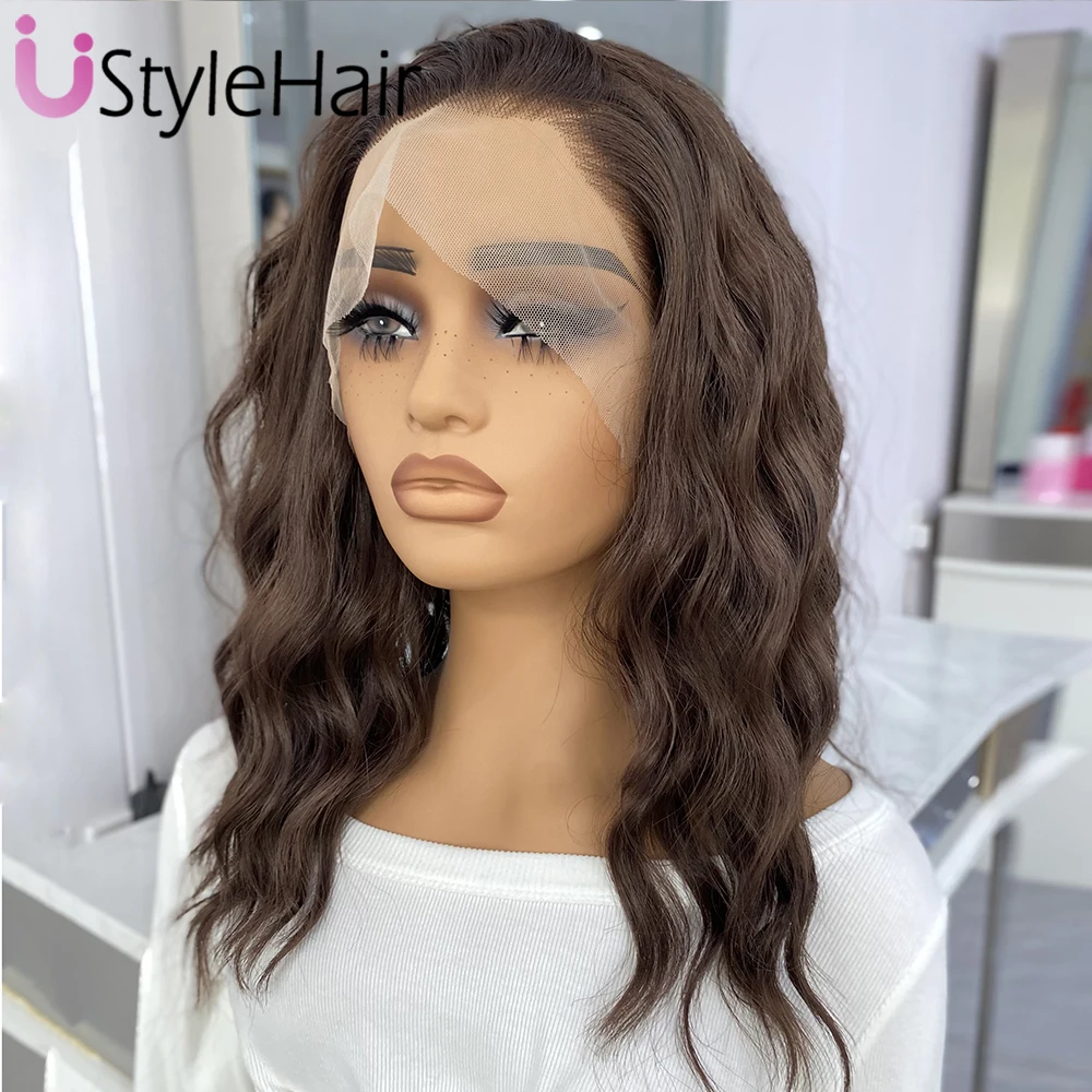 Ustylehair коричневый парик спереди - Фотография_2