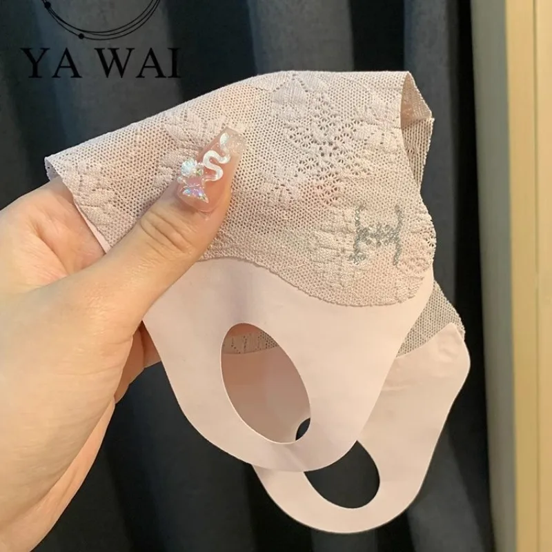 Модная кружевная солнцезащитная маска - Фотография_2