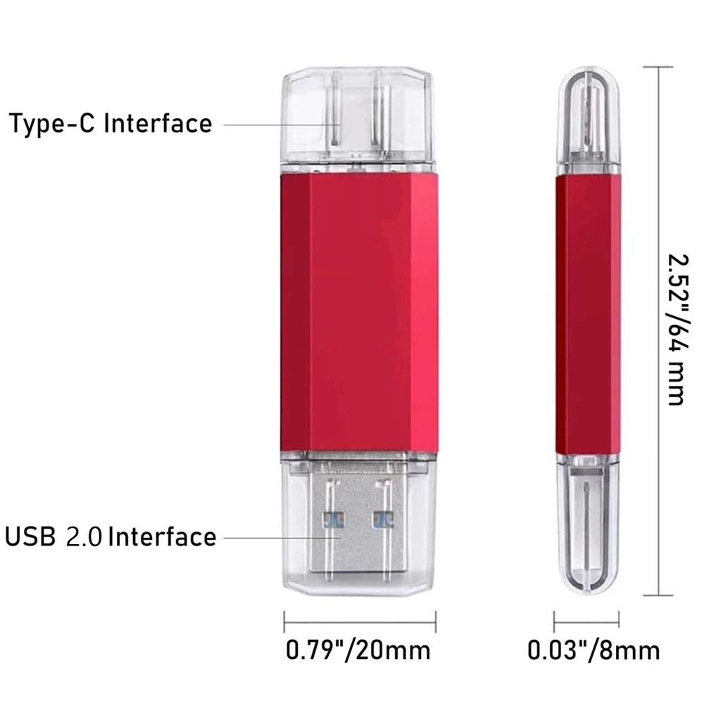 Высокоскоростной флеш-накопитель binful 2ni1 type-c - Фотография_2
