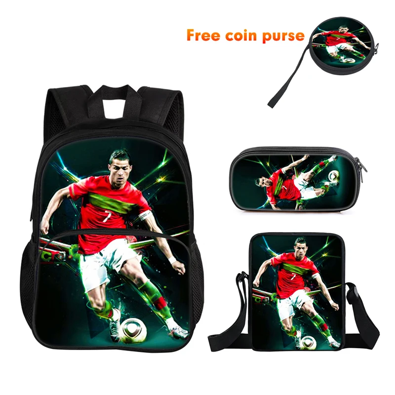 Рюкзак роналду из 3 предметов - Фотография_3