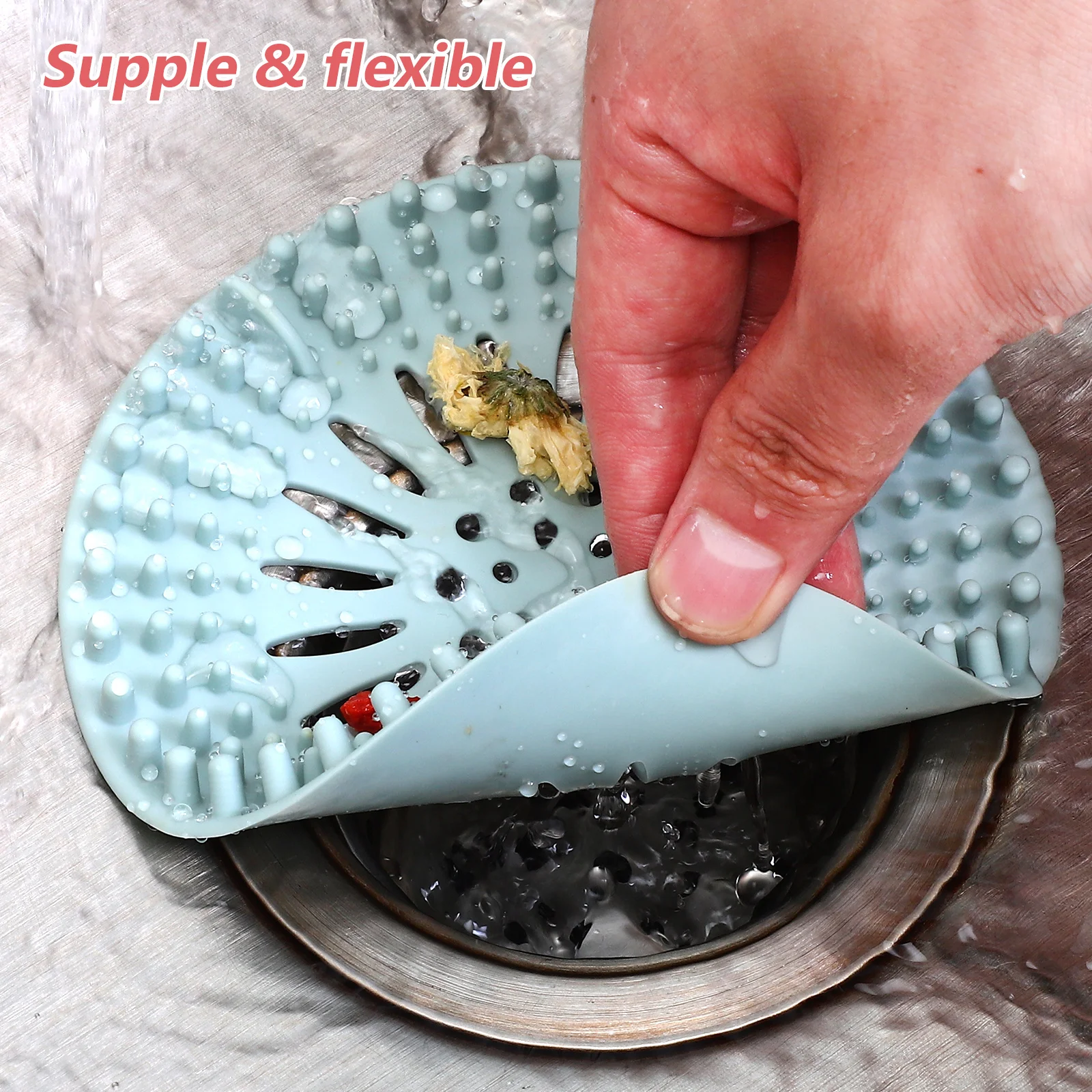 Силиконовая пробка для раковины