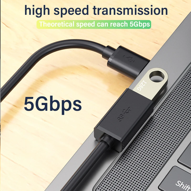 Удлинительный кабель usb 3.0 между мужчинами и женщинами - Фотография_4