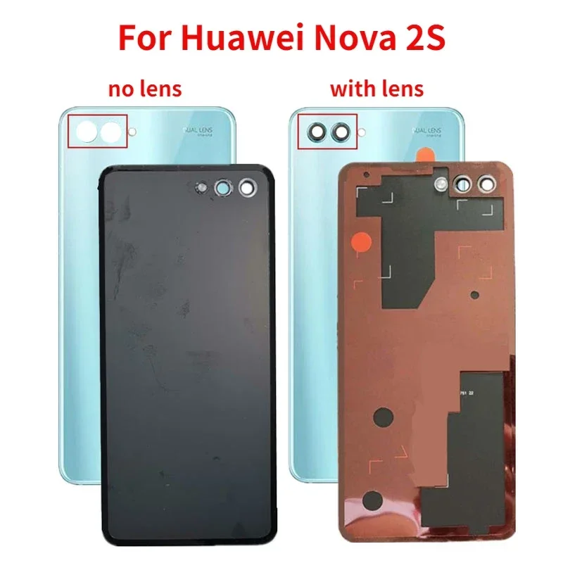 Задний стеклянный корпус для huawei nova 2s hwi-al00