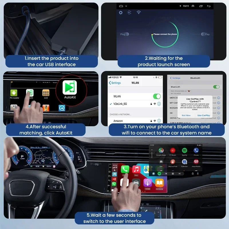 Cpc200 ccpa carlinkit usb беспроводной - Фотография_5