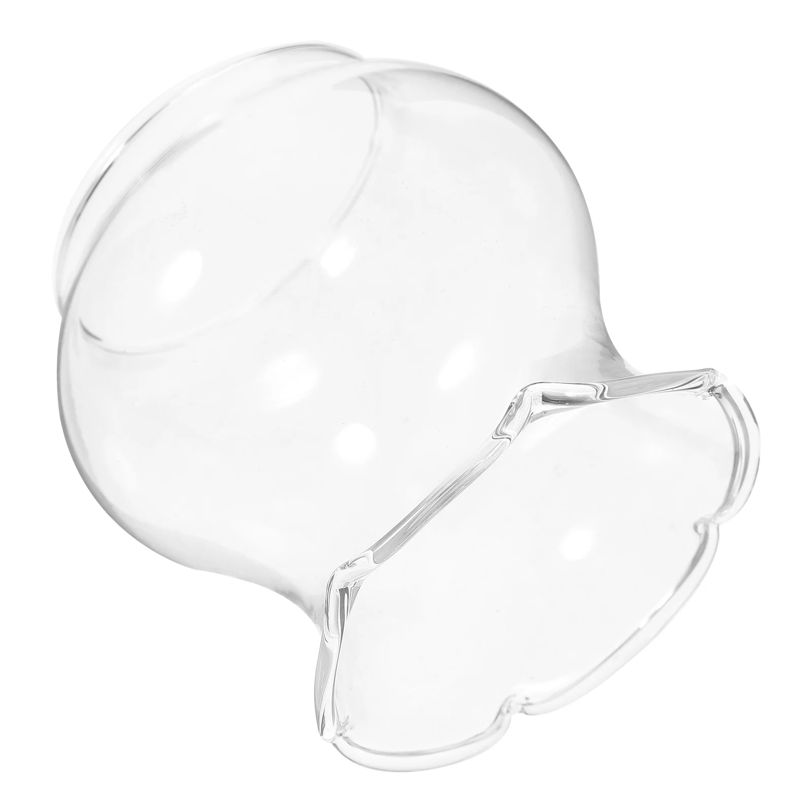 Прозрачный стеклянный масляный абажур