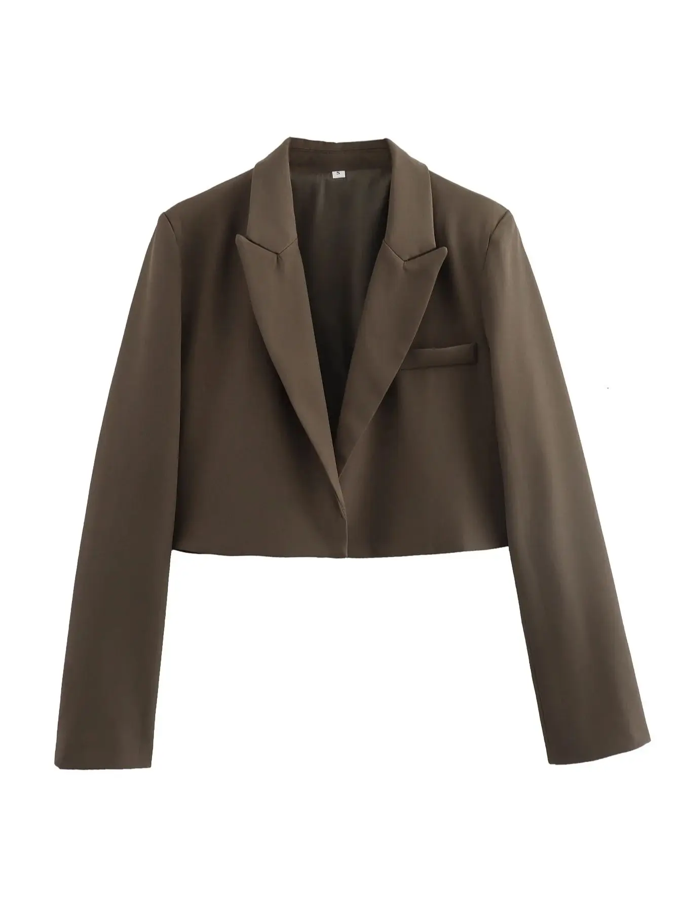 Женский укороченный блейзер xnwmnz 2024 - Фотография_5