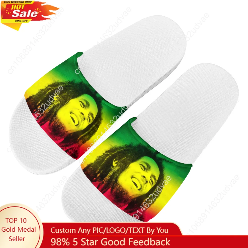 Тапочки bob marley reggae rasta для мужчин и женщин
