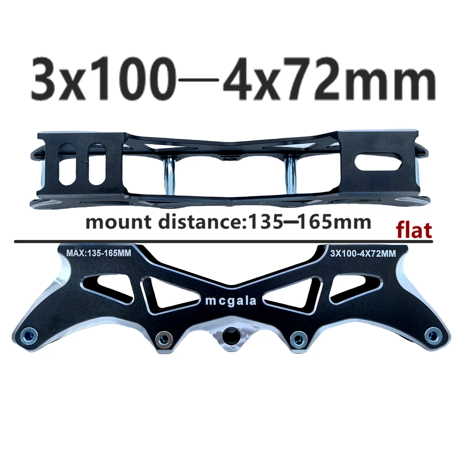 Детская рама для скейтбординга speed slalom frame 3х90-4х68 - Фотография_4