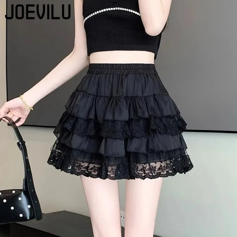 Готическая кружевная юбка-пачка - Фотография_5