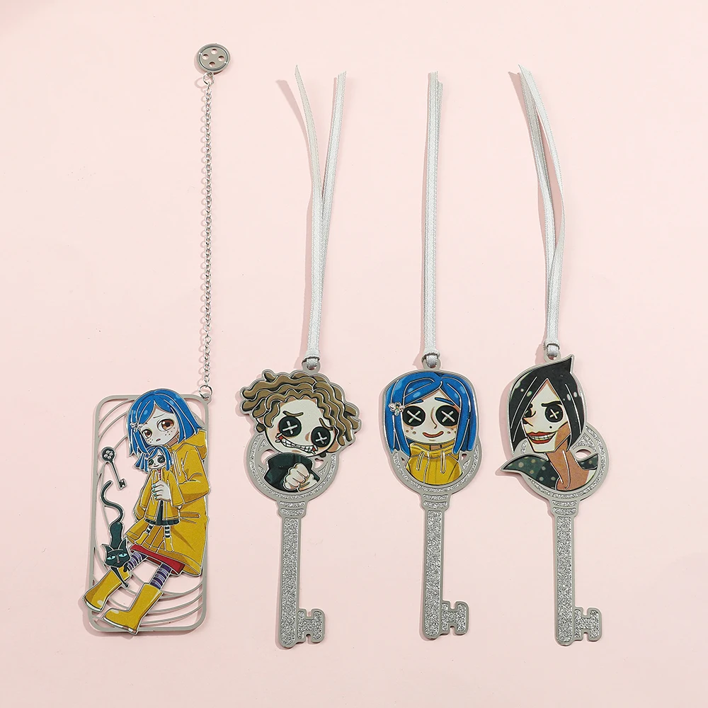 Металлическая закладка для секретной двери coraline