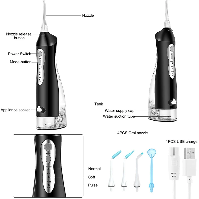 Профессиональный ирригатор для полости рта - Фотография_4