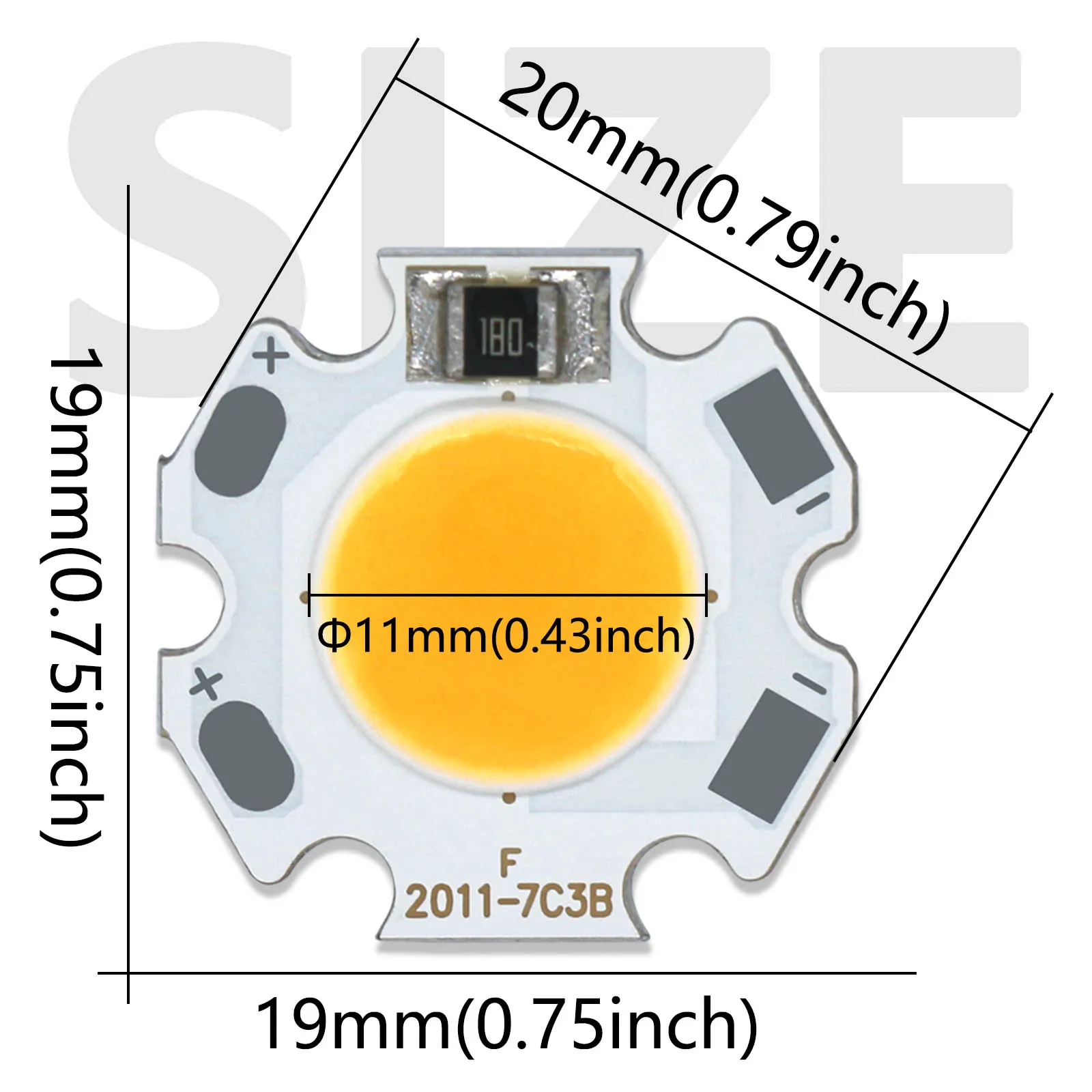 Монолитный блок светодиодов - Фотография_2