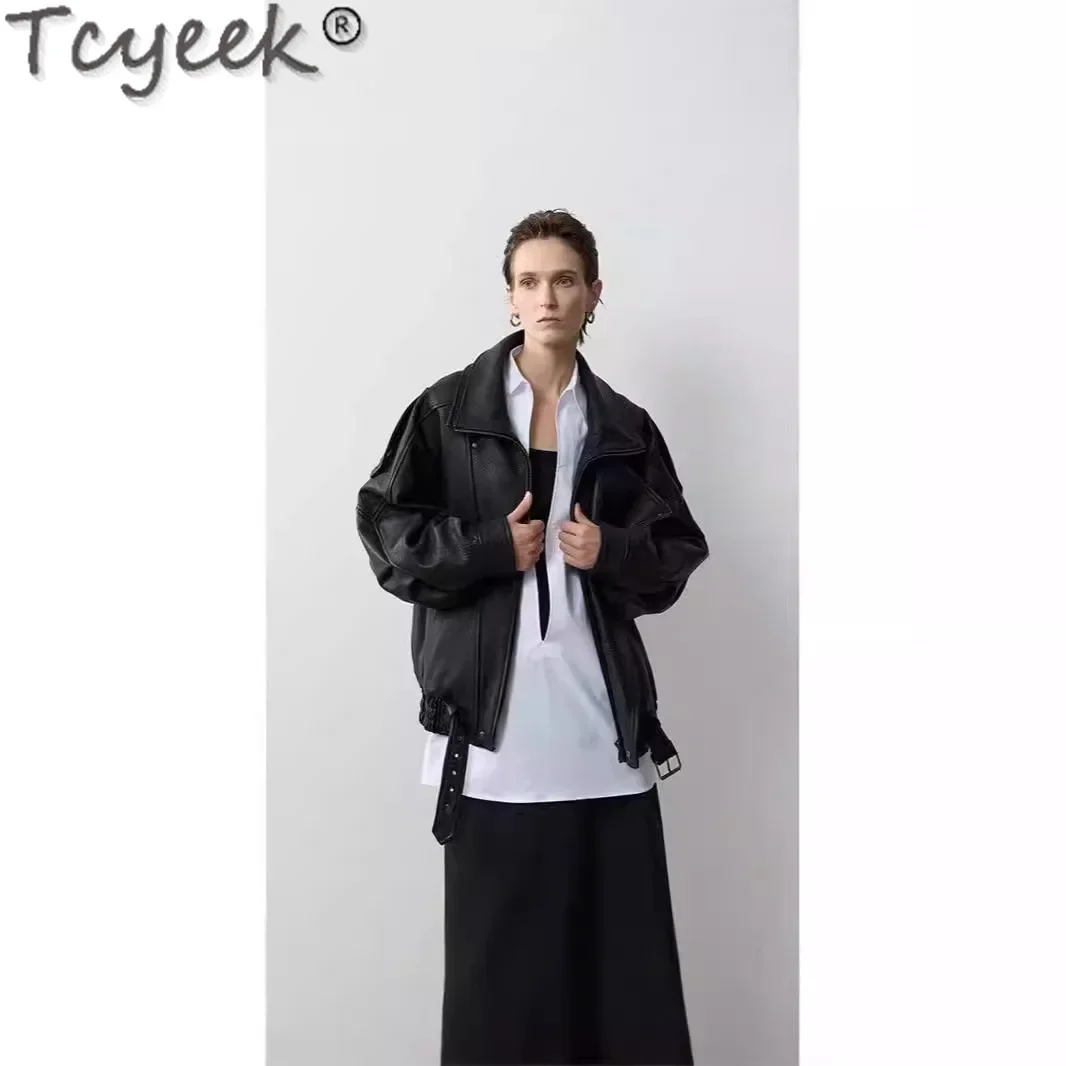 Tcyeek куртка из натуральной натуральной кожи - Фотография_3