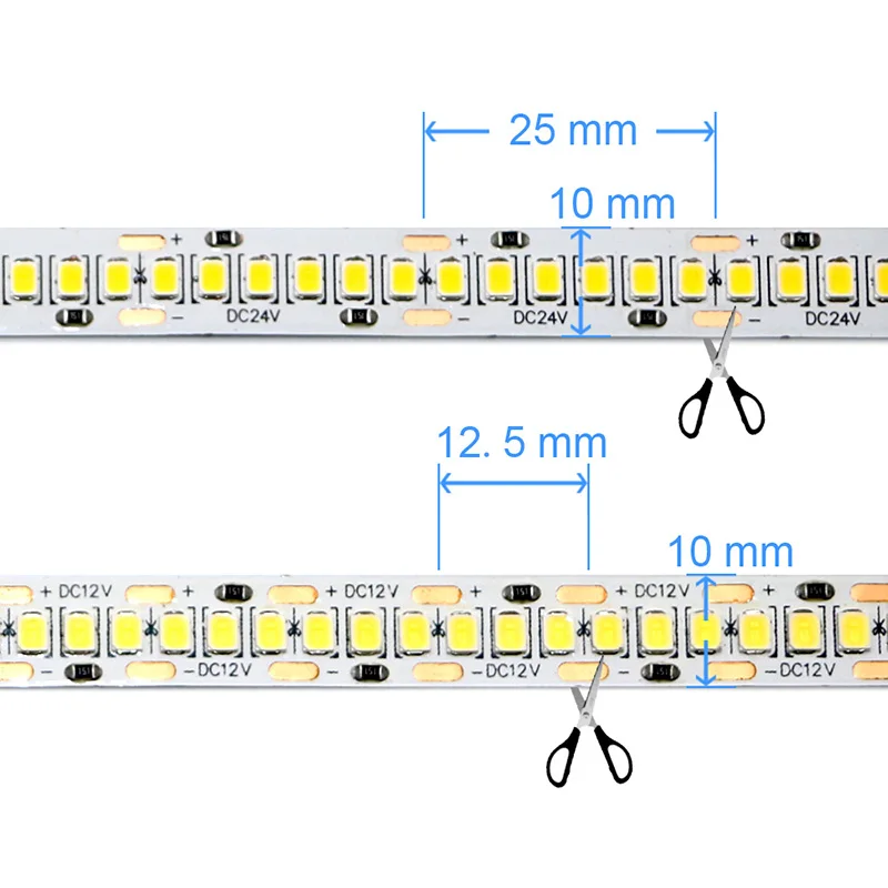 Светодиодная лента 2835 dc12v 24v - Фотография_3